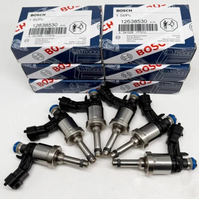 6PCS OEM NEW FUEL INJECTORS 12638530 CAMARO TRAVERSE GMC ACADIA CTS STS 3.6L V6 - Image 1 of 4