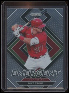 2022 Mike Trout Panini Prizm #E-2 Emergent - Angels - Picture 1 of 2