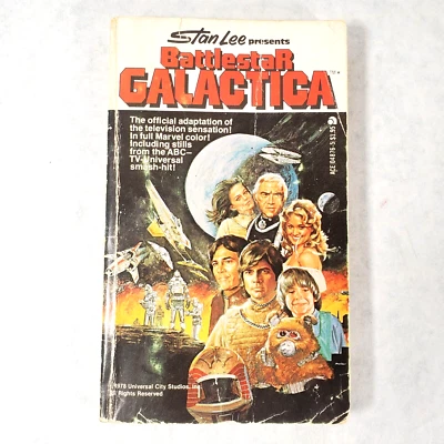 Stan Lee presents Battlestar Galactica - 1978 Ace Marvel Graphic Novel Paperback - Image 1 of 4