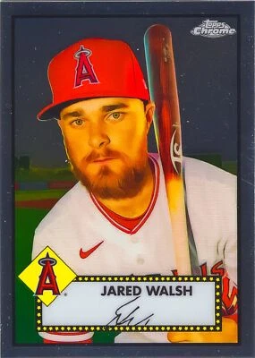 Jared Walsh 2021 Topps Chrome Platinum Anniversary Edition Baseball Card #258 - Image 1 of 2