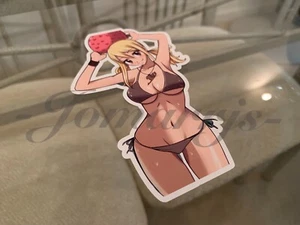 Fairy Tail - Anime - Lucy Heartfilia b. Bikini Sun Divertido Pegatina Vinilo Calcomanía Letrero - Imagen 1 de 11