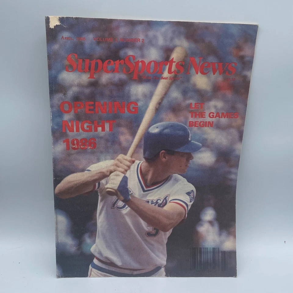 Atlanta Braves Supersports News Magazine Vol 1, Number 2 Opening Night - Image 1 of 1