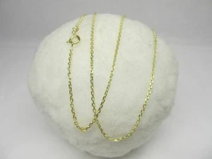 Ancora Catena 333 Lui Oro 52 CM Con Anello Chiusura Molla - Foto 1 di 3