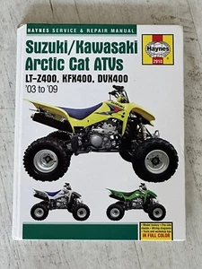 Haynes Manual 2910 - Suzuki/Kawasaki Arctic Cat ATVs, '03 to '09 - Picture 1 of 7