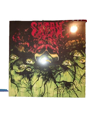 SATAN LP Red Vinyl 1000 Made French Prog whit insert + poster - Immagine 1 di 4