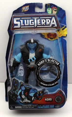 2013 SLUGTERRA 4" Action Figure Kord Toy Disney XD NEW Cover