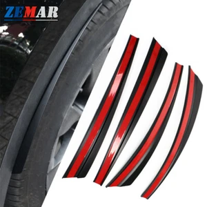 4x Cubierta guardabarros arco ceja rueda llamaradas guardabarros para accesorios Tesla modelo Y - Imagen 1 de 6