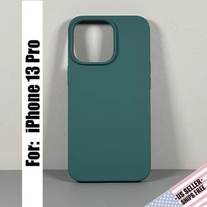 Funda para iPhone 13 Pro - Verde Pino | Silicona Líquida | Slim Fit - Imagen 1 de 13