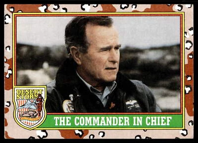 1991 Topps Desert Storm #1-88 Pick Your Card - Image 1 of 2