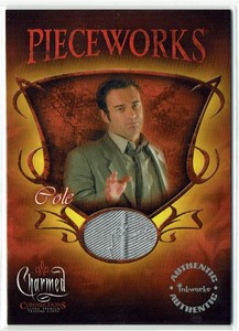 Charmed Connections Pieceworks Costume Card PWC6 Julian McMahon as Cole