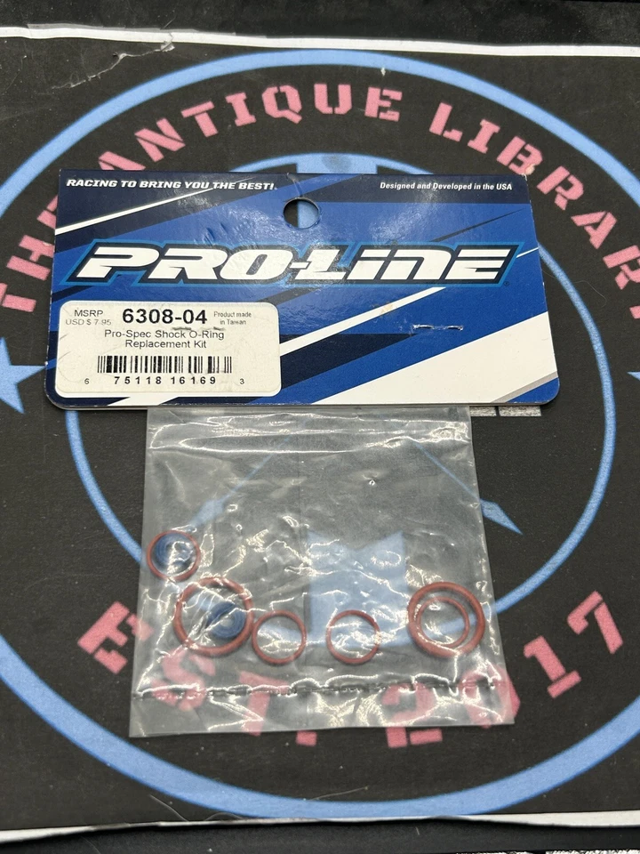 Pro-Line 6308-04 1/10 Pro-Spec Shock O-Ring Replacement Kit - Image 1 of 1