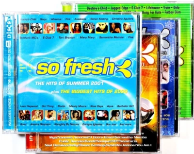 So Fresh 2001 - Set Of 4 Summer-Autumn-Winter-Spring - CD Sent Tracked  - Image 1 of 4