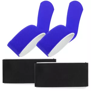 4 Pcs Skiing Board Fixing Band Snowboard Gadget Portable