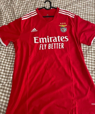 BNWT Adidas 21/22 Benfica Home football Shirt Soccer Jersey Size 2xl Fits L-XL Cover