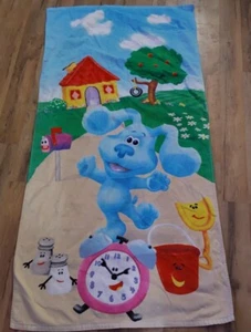 Blues Clues and You Beach Bath Towel 28x58 Cotton Jay Franco Nickelodeon - Imagen 1 de 3