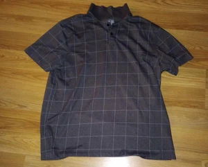 mens van heusen collared pull over shirt size xl grey - Picture 1 of 2
