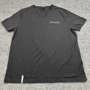 Porsche Shirt Mens 2XL T-Shirt Black Pocket Tee Comfort Loose Short Sleeve - Picture 1 of 8