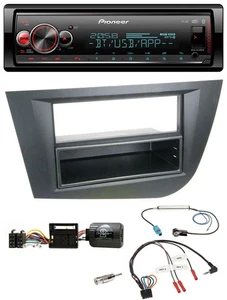 Pioneer Bluetooth USB Lenkrad DAB Autoradio für Seat Leon 2005-2010 schwarz - Bild 1 von 9