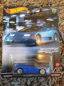 Hot Wheels 1994 Bugatti EB110 Car Culture Exotic Envy Premium Real Riders Mattel - Picture 1 of 2
