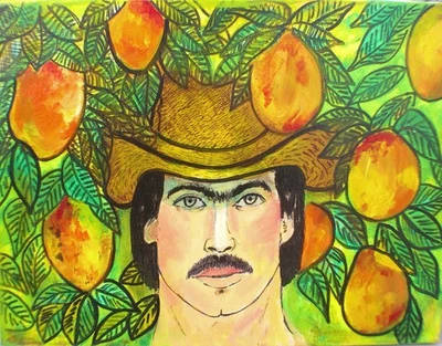  Miguel Ordoqui 原创艺术 国际著名 古巴艺术家 油画帆布 — 第 1/4 张图片