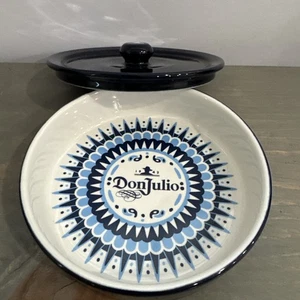 Don Julio Tequila 1942 blau weiß Schüssel Salzrand mit Deckel - Bild 1 von 9