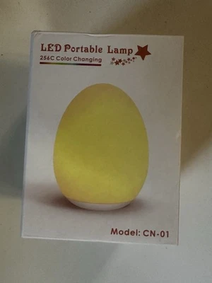 Night Light for Kids, Baby Egg Light with 7 Colors Changing Mode & Stepless D... - Image 1 of 4