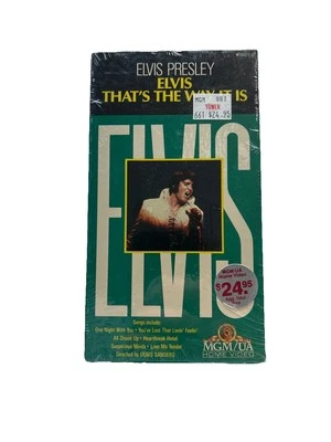 Elvis Presley That’s The Way It Is VHS 1987 MGM King Rock RARE - Image 1 of 4