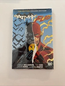 Batman Flash:The Button Deluxe Edition (Hardcover) New Sealed - Picture 1 of 1