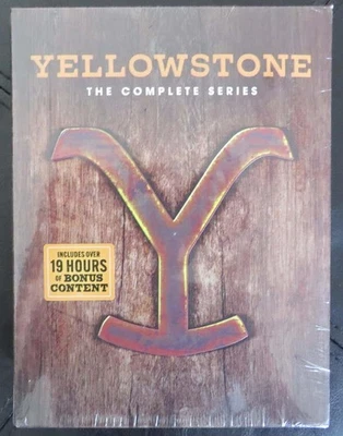 YELLOWSTONE The Complete Series DVD Box Set All 5 Seasons Kevin Costner SEALED - image 1 of 2