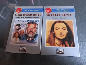 Kenny Roger - Duette & Kristall Gayle - Liebeslieder (2 Kassetten Band Posten) Korea - Bild 1 von 5