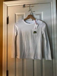 NWT Girls Vineyard Vine Size M White Halloween Long Sleeve T Shirt  - Picture 1 of 3