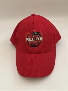 ¡NUEVO! REDD'S APPLE ALE SIDRA PROMO GORRA DE BÉISBOL ROJA AJUSTABLE - Imagen 1 de 7