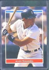 Alan Trammell 1990 Hottest 50 Players sticker