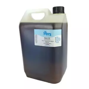 Neem Oil - Virgin Cold Pressed 5 litre 100% Pure Natural Unrefined - Picture 1 of 1