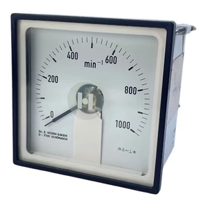 DR.E.Hornel EA 96x96.2s sl W-B Geschwindigkeitsmesser für industriellen Einsatz - Bild 1 von 12