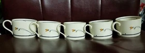 GORHAM ARIANA Town & Country 10 PC Lot 5 CUP & 5 SAUCER Set Brand New - Picture 1 of 7