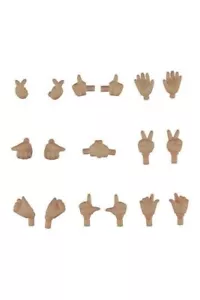 Original Charakter Zubehör Set für Nendoroid Doll Actionfiguren Hands Part 2 - Foto 1 di 3