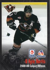 2008/09 Calgary Hitmen - KYLE BORTIS