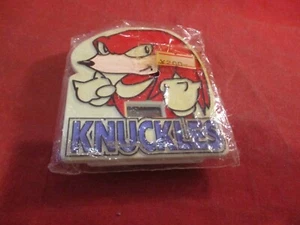Knuckles Sonic the Hedgehog Segasonic Sega Genesis Era Kid's Mini Clock - Picture 1 of 2