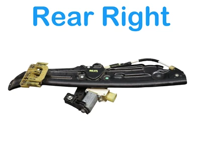 11-16 BMW 528i 535i GT xDriver Motor Regulador Ventana Pasajero Trasero Derecho Fabricante Original Foto 1 de 4