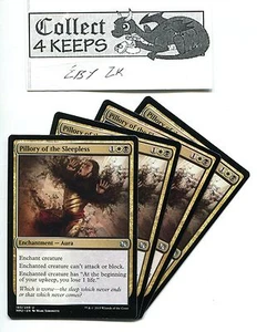 Magic MTG Modern Masters 2015: 4x Pillory of the Sleepless x4 Playset Unplayed - Picture 1 of 1