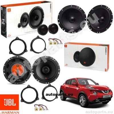 Kit 6 Enceintes JBL Avant + Arrière Pour Nissan Juke Depuis 2010 - Photo 1/4
