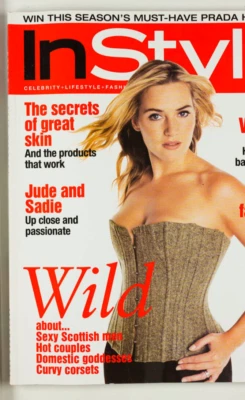 KATE WINSLET JUDE LAW SADIE FROST PRADA HANDBAG SCOTTISH MEN UK InStyle magazine - Image 1 of 2