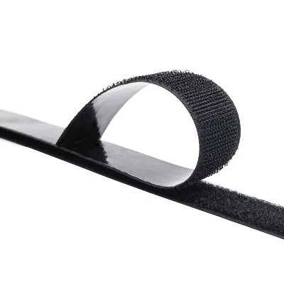 Klettband Set selbstklebend extra stark Hakenband + Flauschband Klettklebeband - Bild 1 von 4