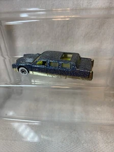 Hot Wheels Metallic Blue 1990 Limo Limousine Cadillac A2 - Picture 1 of 7