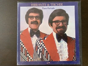 FERRANTE & TEICHER: "Piano Portraits" 3 3/4 IPS 4-Track Stereo Reel-to-Reel - Picture 1 of 4