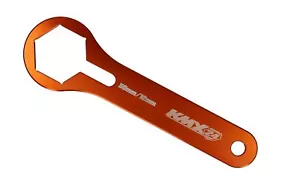 kmx24 fork wrench 50 mm + spring stop fits WP fork KTM Husqvarna orange - Picture 1 of 1