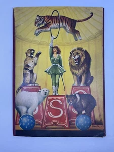 Vintage Bancroft & Co Pop-Up Book Tony And The Circus Boy 1960 RARE Arita Prague - Imagen 1 de 11