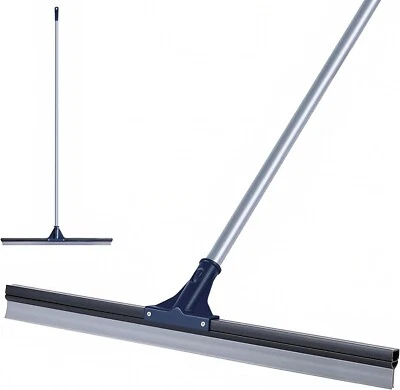 DSV STANDARD 30 inch Commercial Floor Water Sweeper Squeegee, Broom with Expandable Handle