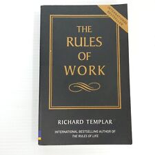 The Rules of Work by Richard Templar Paperback Personal Success Job